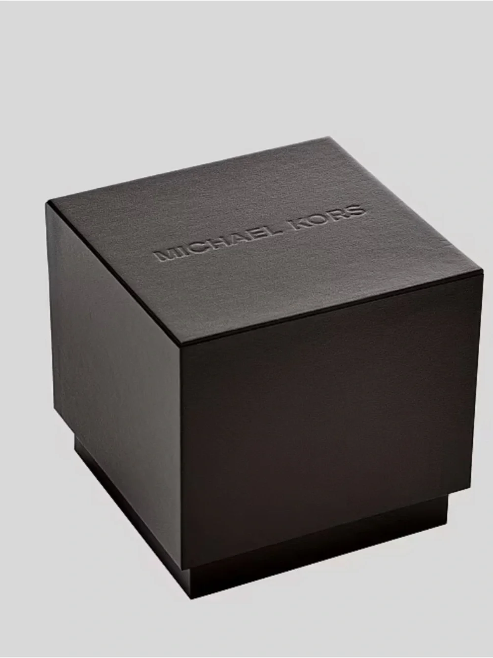 Michael Kors Brown Watch Gift Box with Embossed Logo
